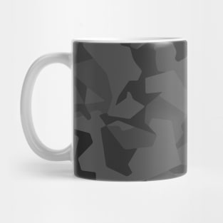 Design camo pattern dark grey Mug